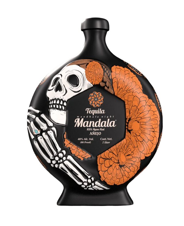 Mandala Dia De Los Muertos "La Catrina" 2025 Edition Anejo Tequila | 1L at CaskCartel.com
