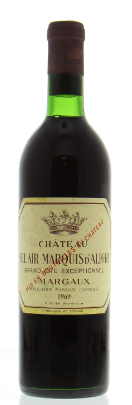 1969 | Chateau Bel Air Marquis d'Aligre | Margaux at CaskCartel.com