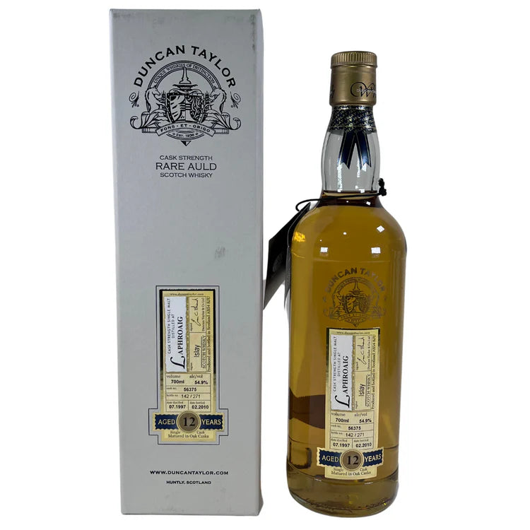 1997 Laphroaig Duncan Taylor 12 Year Old Cask Strength Single Malt Scotch Whisky | 700ML at CaskCartel.com
