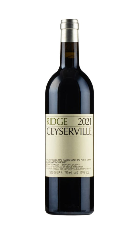 2021 | Ridge Vineyards | Geyserville at CaskCartel.com