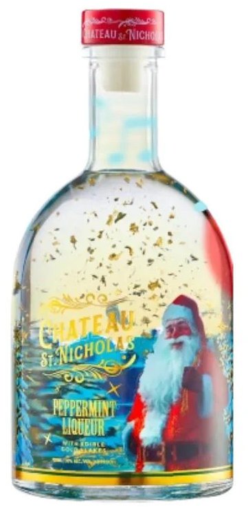 Chateau St. Nicholas Snow Globe Peppermint Liqueur at CaskCartel.com