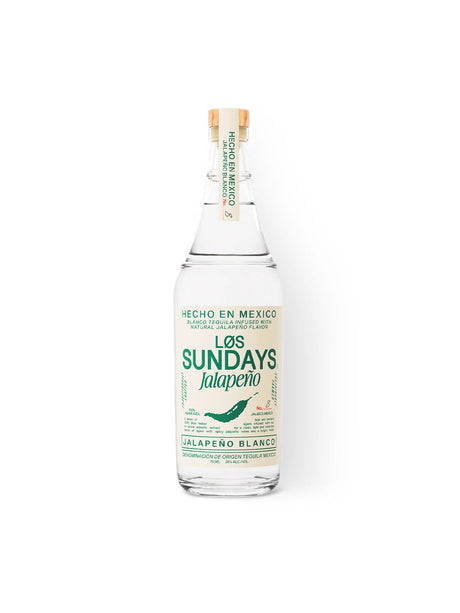Los Sundays Jalapeno Blanco Tequila at CaskCartel.com
