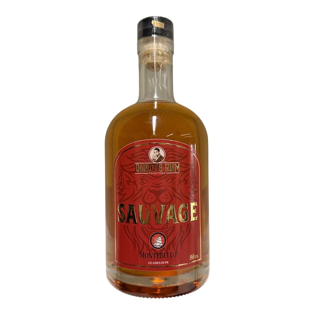 David’s Rum Selection Sauvage Montebello Ambre Brut De Fut Rum | 500ML at CaskCartel.com