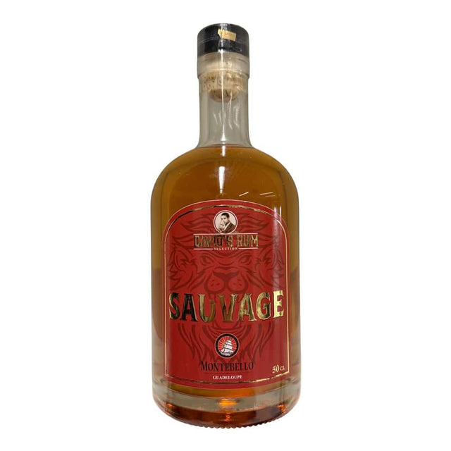 David’s Rum Selection Sauvage Montebello Ambre Brut De Fut Rum | 500ML at CaskCartel.com
