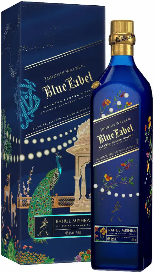 Johnnie Walker Blue Label Rahul Mishra Diwali Edition 2025 Blended Scotch Whisky | 700ML at CaskCartel.com