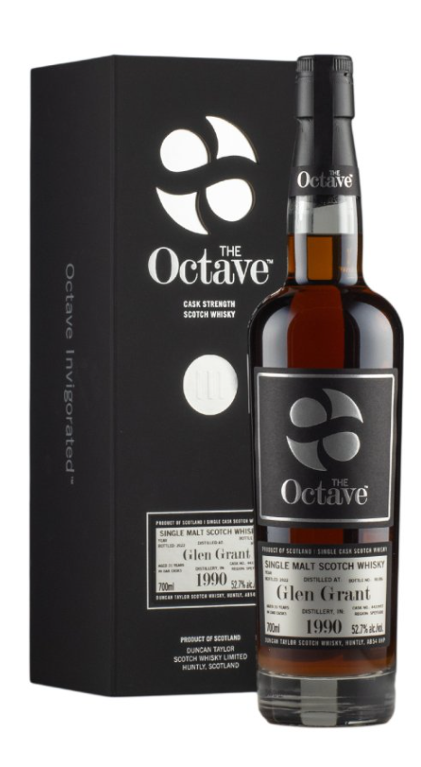 Glen Grant 31 Year Old The Octave Duncan Taylor 1990 Single Malt Scotch Whisky | 700ML