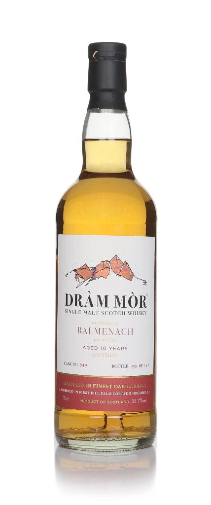 Balmenach 10 Year Old 2015 Cask #549 - Dram Mor Single Malt Scotch Whisky | 700ML at CaskCartel.com