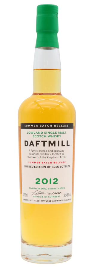 Daftmill Summer Batch 2025 Release 12 Year Old · 2012 Vintage Single Malt Scotch Whisky | 700ML at CaskCartel.com