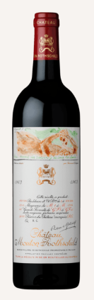 1963 | Château Mouton Rothschild | Pauillac at CaskCartel.com