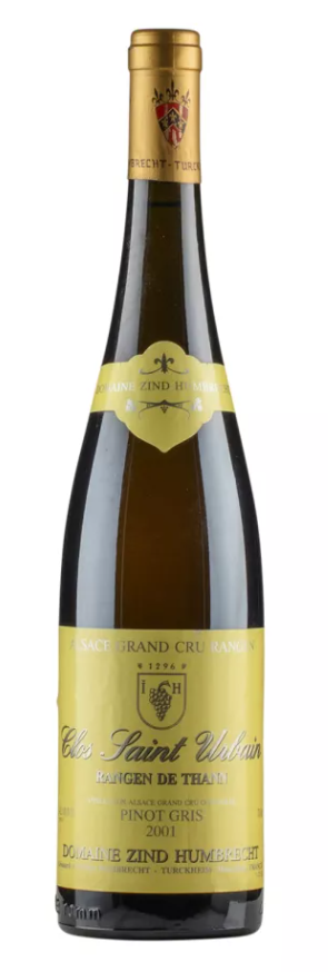 2001 | Domaine Zind-Humbrecht | Pinot Gris Rangen de Thann Clos Saint Urbain at CaskCartel.com