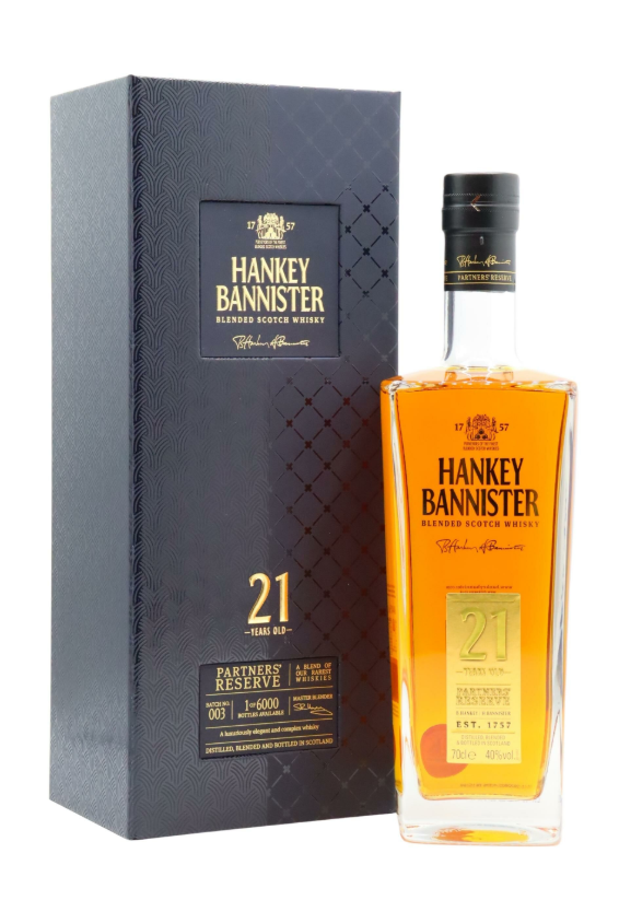 Hankey Bannister 21 Year Old Blended Scotch Whisky | 700ML at CaskCartel.com