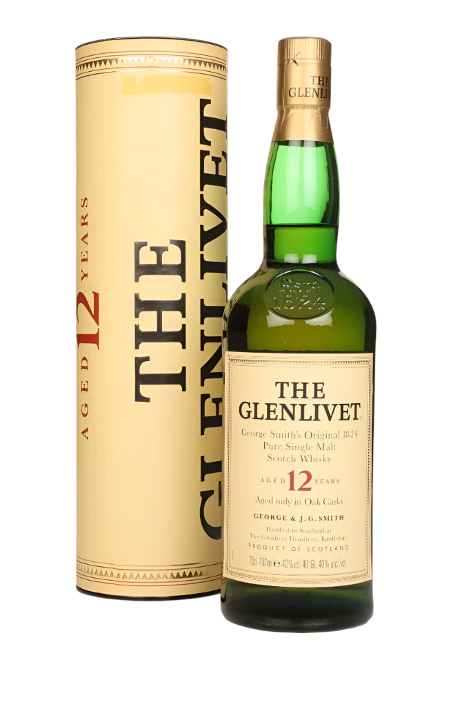 The Glenlivet 12 Year Old Single Malt Scotch Whisky - Pre 2004 | 700ML at CaskCartel.com
