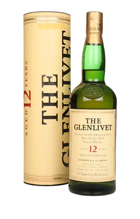 The Glenlivet 12 Year Old Single Malt Scotch Whisky - Pre 2004 | 700ML at CaskCartel.com
