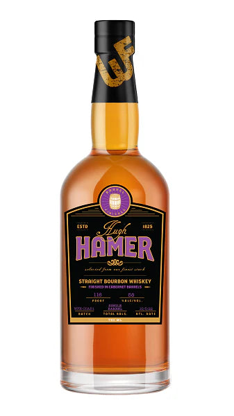 Hugh Hamer Finished in Cabernet Barrels Straight Bourbon Whiskey at CaskCartel.com