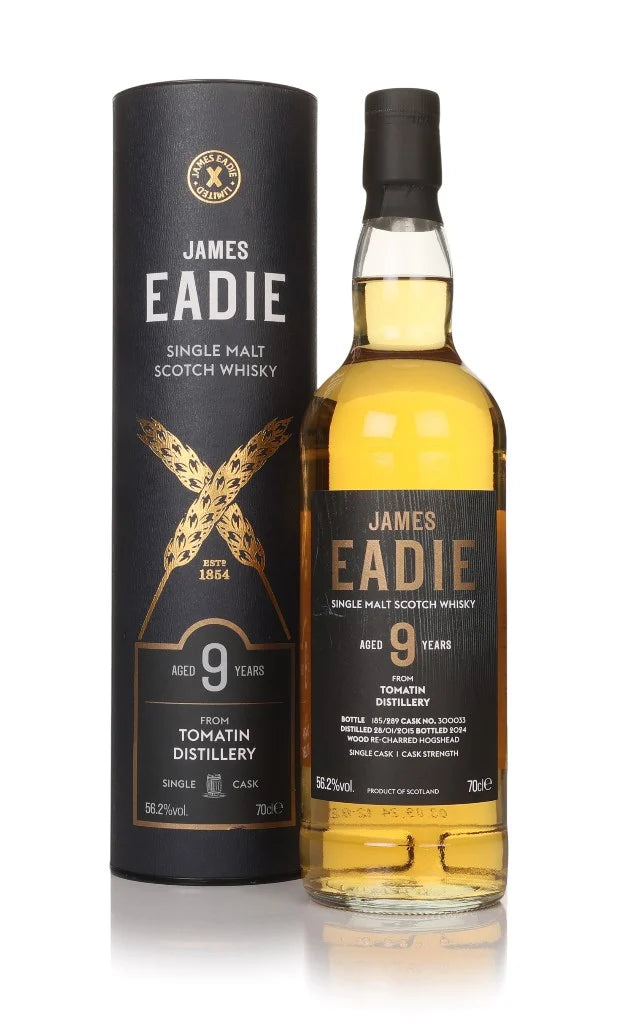 Tomatin 9 Year Old 2015 Cask #300033 James Eadie Single Malt Scotch Whisky | 700ML at CaskCartel.com