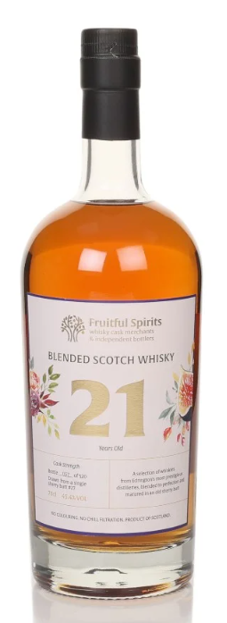 Fruitful Spirits 21 Year Old Cask #27 Blended Scotch Whisky | 700ML