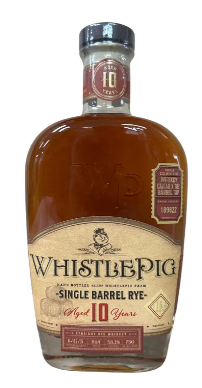 WhistlePig 10 Year Old Pork Fiction Single Barrel Rye Whiskey at CaskCartel.com