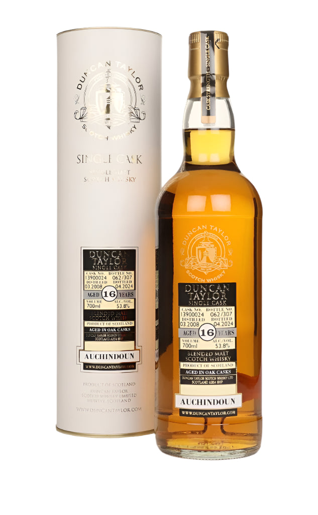 Auchindoun 16 Year Old 2008 Cask #13900024 - Single Cask (Duncan Taylor) Blended Scotch Whisky | 700ML at CaskCartel.com