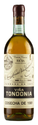 1981 | R. López de Heredia Viña Tondonia | Reserva Blanco at CaskCartel.com