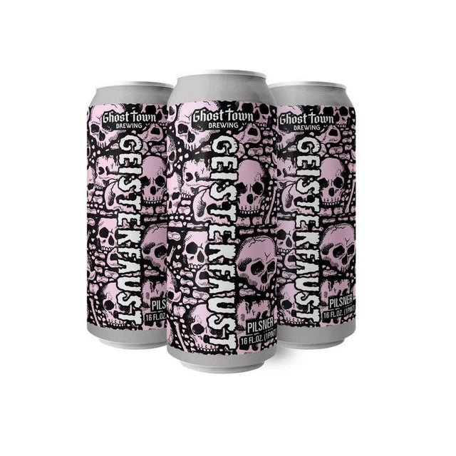 Ghost Town Brewing Geisterfaust Pilsner Beer | (4)*473ML at CaskCartel.com