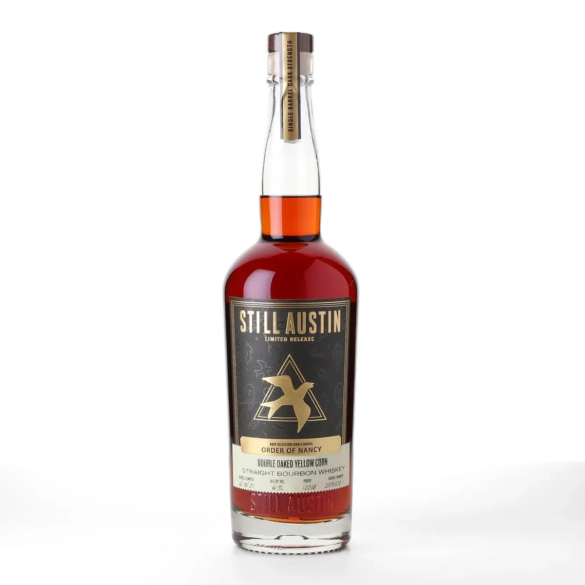 Still Austin Double Oaked Yellow Corn Order of Nancy Private Barrel Straight Bourbon Whiskey at CaskCartel.com