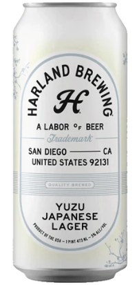 Harland Brewing Co. Yuzu Japanese Lager | (4)*473ML at CaskCartel.com