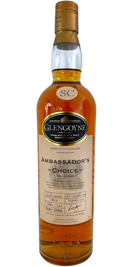 Glengoyne 18 Year Old Single Cask Ambasador's Choice(D.1990 B.2009) Scotch Whisky | 700ML at CaskCartel.com