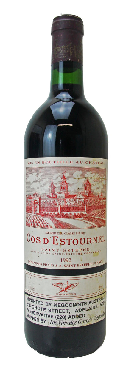 1992 | Chateau Cos d'Estournel | Saint-Estephe at CaskCartel.com