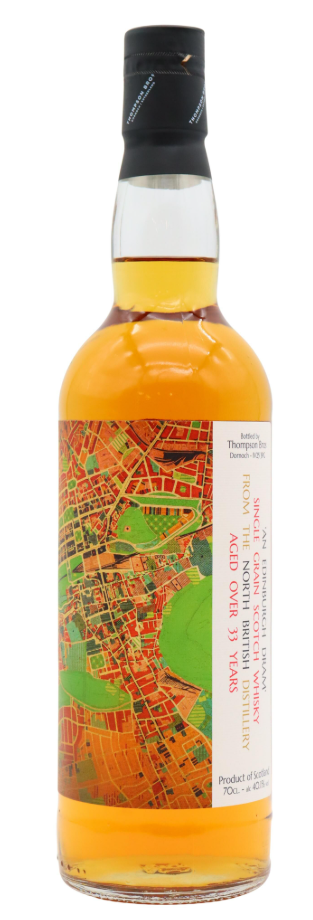 North British Thompson Bros 33 Year Old Single Grain Scotch Whisky | 700ML at CaskCartel.com