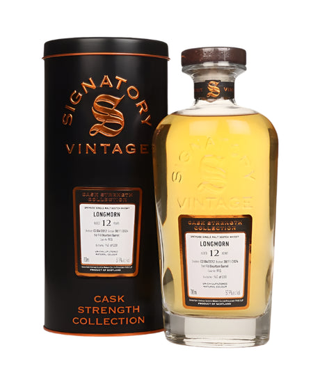 Longmorn 12 Year Old 2012 Cask #915 - Cask Strength Collection (Signatory) Single Malt Scotch Whisky | 700ML at CaskCartel.com