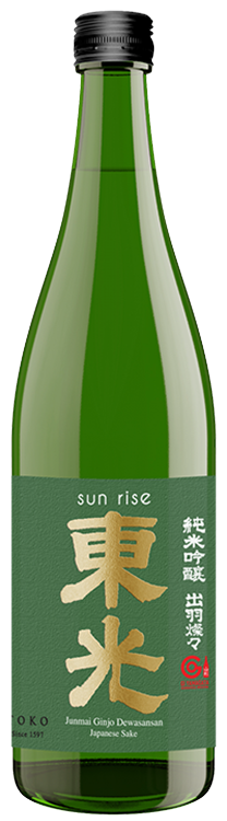 Toko Brewery Sun Rise Dewasansan Junmai Ginjo Sake | 720ML at CaskCartel.com