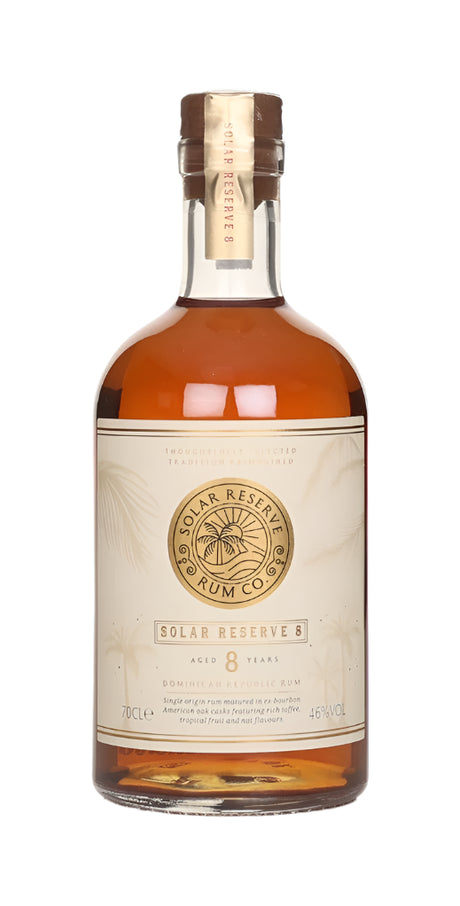 Solar Reserve 8 - Single Origin 8 Year Old Dominican Republic Rum | 700ML at CaskCartel.com