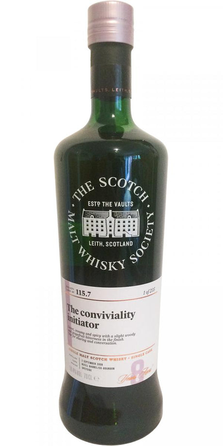 anCnoc 2009 SMWS 115.7 The Conviviality Initiator Single Malt Scotch Whisky | 700ML at CaskCartel.com