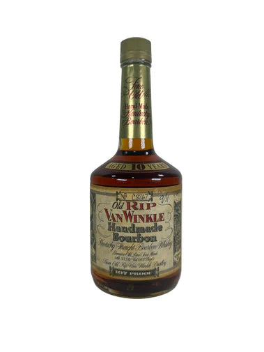 Pre 2010s Old Rip Van Winkle Handmade 10 Year Old 107 Proof Squat Bottling Kentucky Straight Bourbon Whiskey at CaskCartel.com