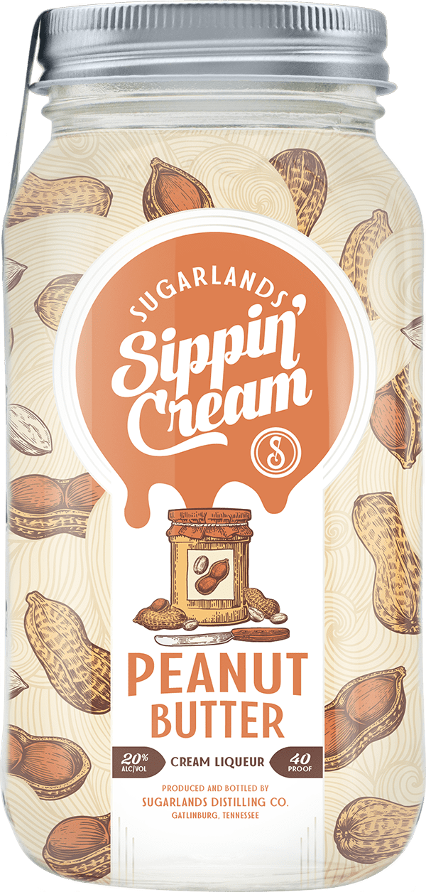 Sugarlands Peanut Butter Sippin’ Cream at CaskCartel.com