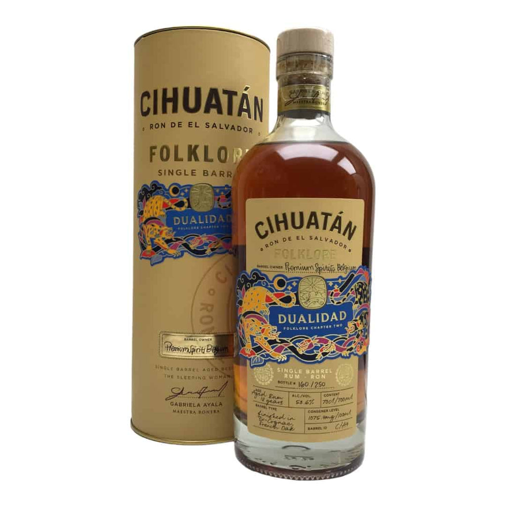 Cihuatan Folklore Dualidad 18 Years Single Barrel for Premium Spirits Belgium | 700ML at CaskCartel.com
