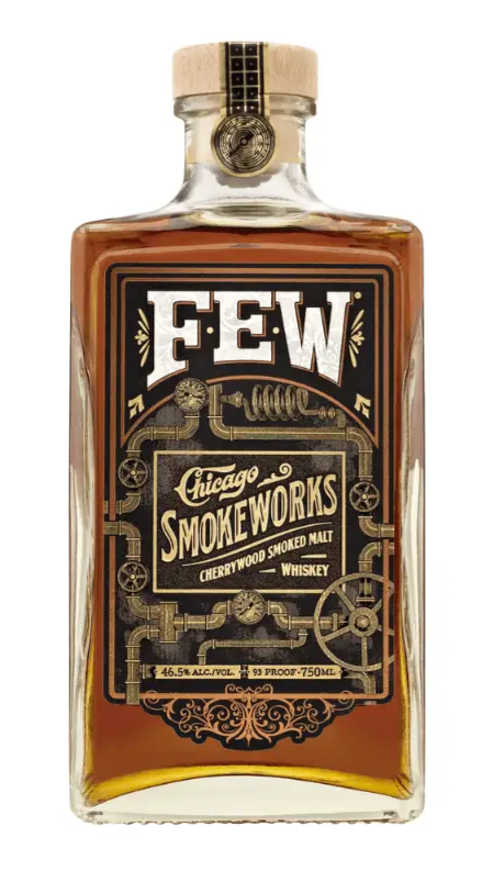 FEW Chicago Smokeworks Cherrywood Smoked Malt Whiskey at CaskCartel.com