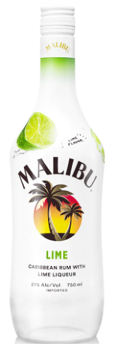 Malibu Lime Rum | 1L at CaskCartel.com