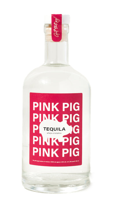 Pink Pig Anejo Cristalino Tequila at CaskCartel.com