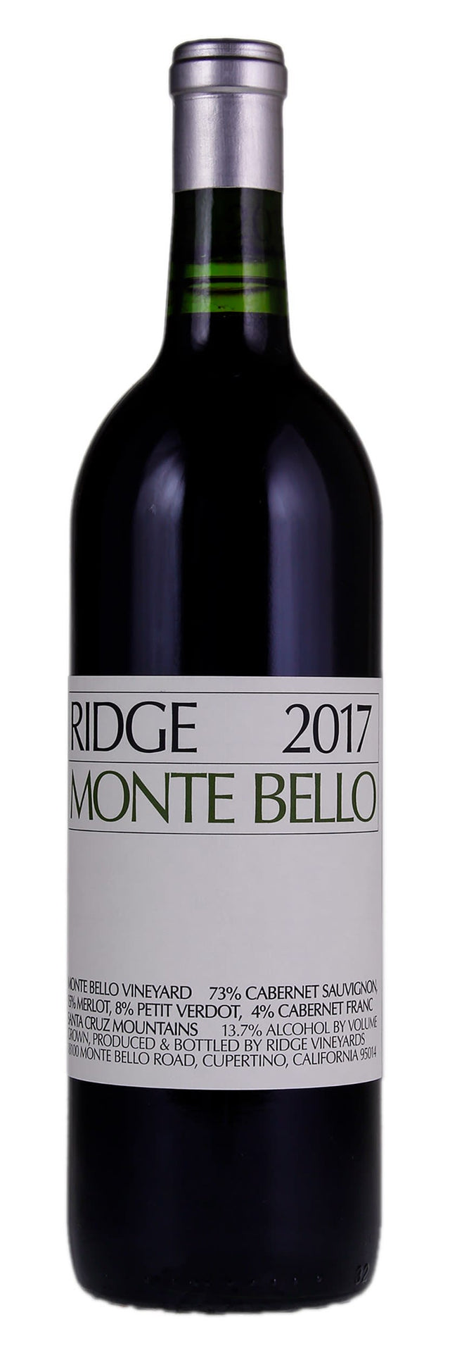 2017 | Ridge Vineyards | Monte Bello (Magnum) at CaskCartel.com