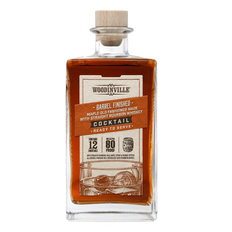 Woodinville Barrel Finished Maple Old Fashioned Bourbon Whiskey at CaskCartel.com