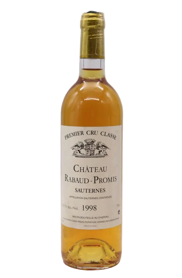 1998 | Chateau Rabaud-Promis | Sauternes at CaskCartel.com
