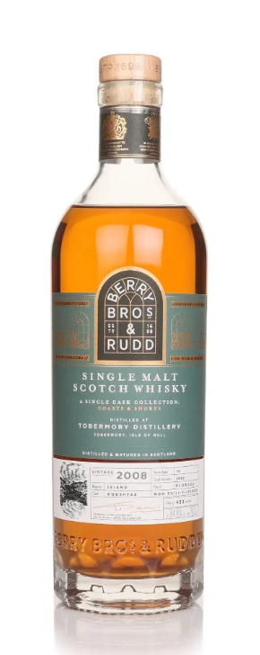 Tobermory 16 Year Old 2008 Cask #3082 Coasts & Shores Berry Bros. & Rudd Single Malt Scotch Whisky | 700ML at CaskCartel.com