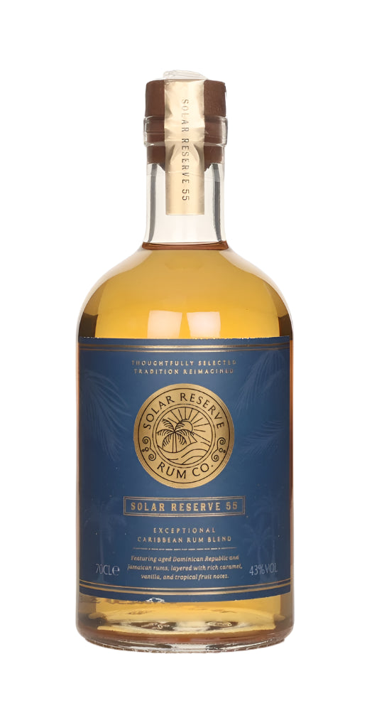 Solar Reserve 55 Exceptional Caribbean Rum Blend | 700ML at CaskCartel.com