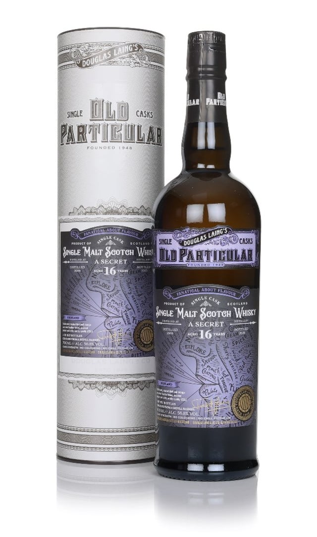 Secret Highland 16 Year Old 2009 Fanatical About Flavour Cask Strength - Old Particular (Douglas Laing) Single Malt Scotch Whisky | 700ML at CaskCartel.com