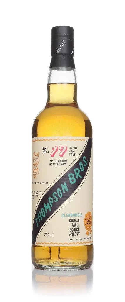 Glenburgie 17 Year Old Sherry Cask Matured (Thompson Bros.) Single Malt Scotch Whisky | 700ML at CaskCartel.com