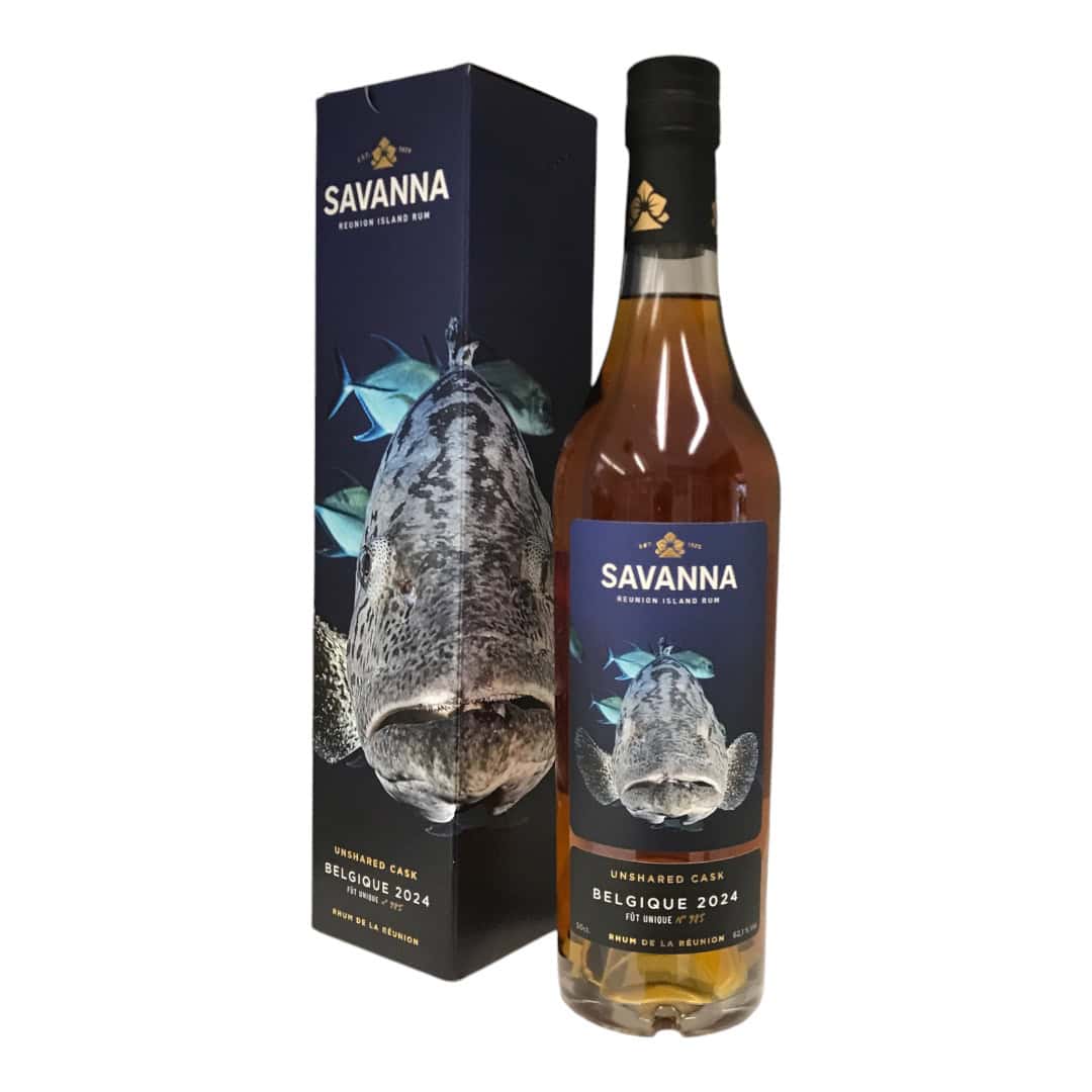 Savanna Unshared Cask bottled for Belgium 2024 8 Year Old D’Age Fut #985 Rum | 500ML at CaskCartel.com