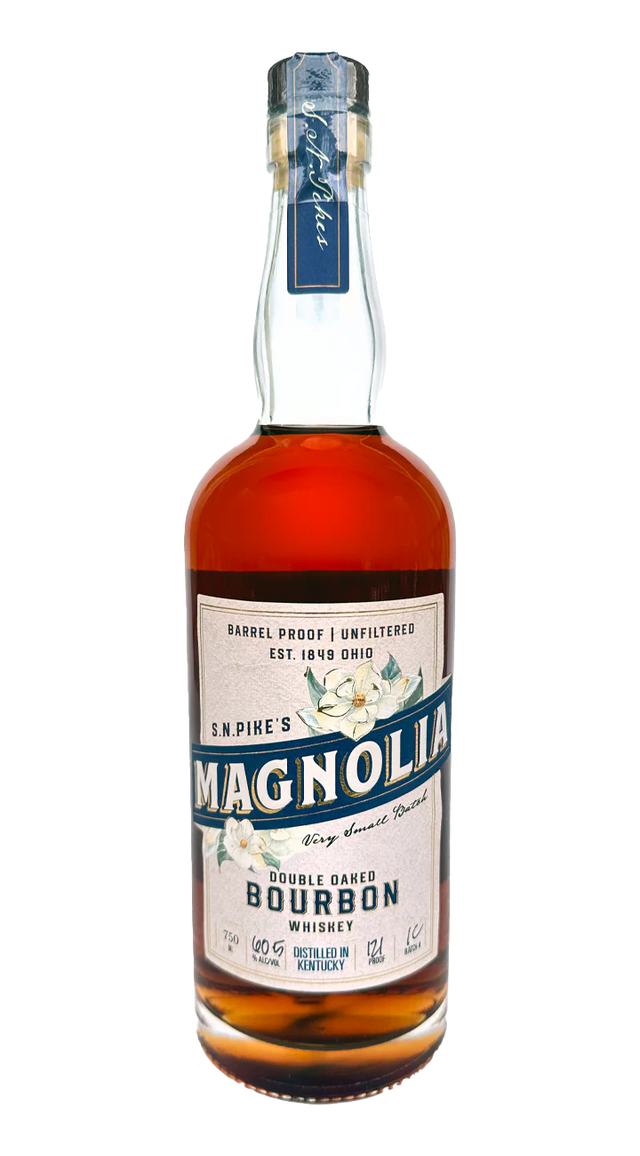 S.N. Pike's Magnolia | Double Oaked Small Batch 1C | Barrel Proof Bourbon Whiskey at CaskCartel.com