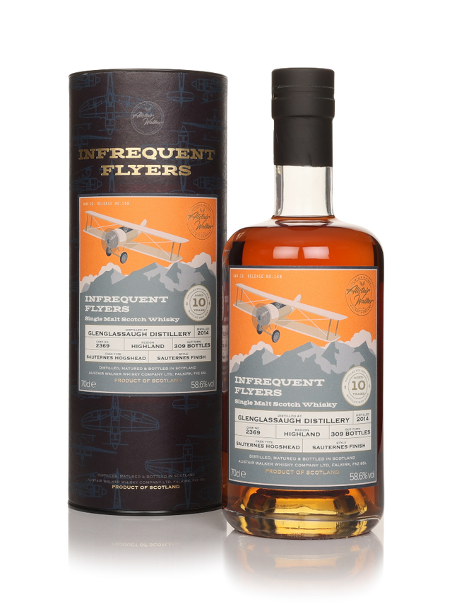 Glenglassaugh 10 Year Old 2014 Cask #2369 - Infrequent Flyers (Alistair Walker) Single Malt Scotch Whisky | 700ML at CaskCartel.com
