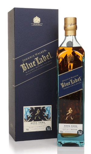 Johnnie Walker Blue Label Hong Kong Limited Edition Blended Scotch Whisky | 700ML at CaskCartel.com